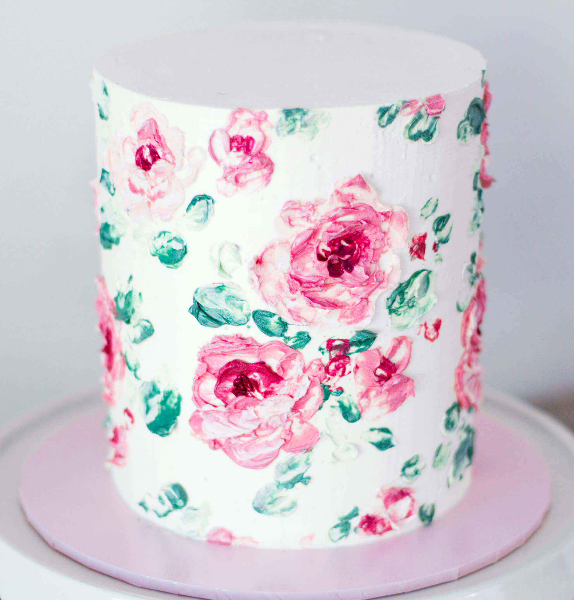 How to Make A Buttercream Brushstroke Cake - Find Your Cake Inspiration