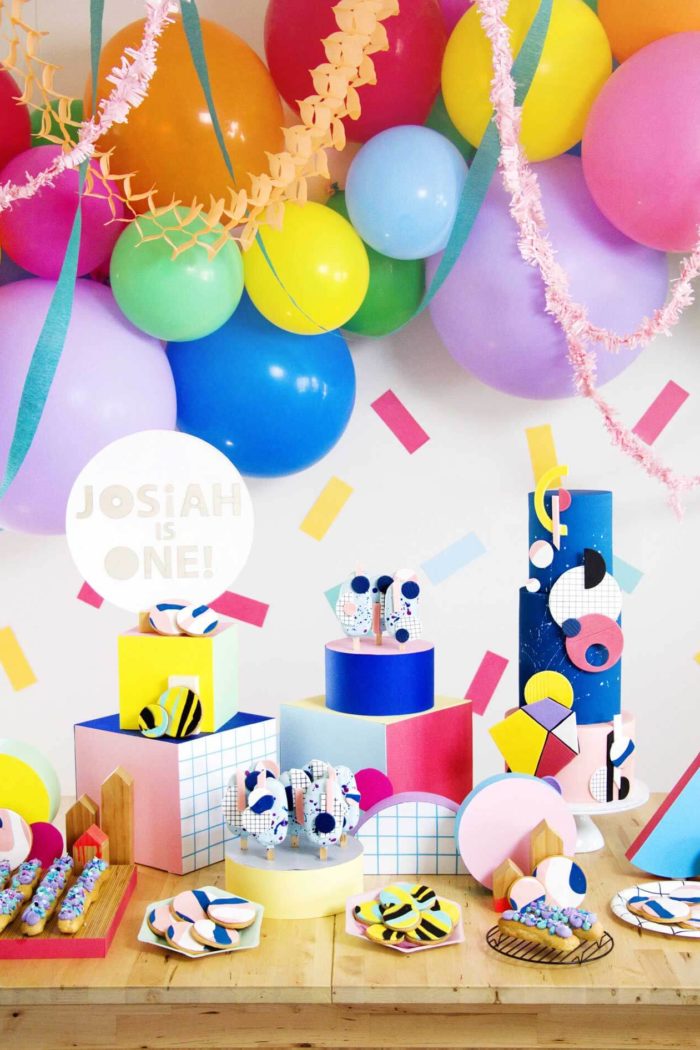 How to Style a Modern Kid Birthday Party